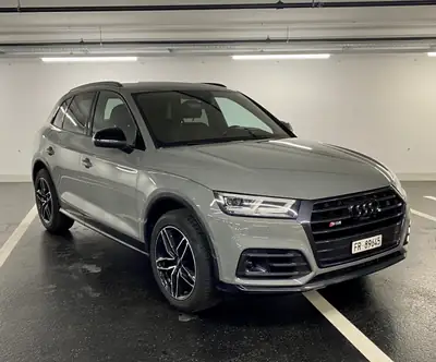 Audi SQ5 3.0 TFSI quattro — SUV sportif 354 ch, quatre roues motrices, 163'000 km — dashboard