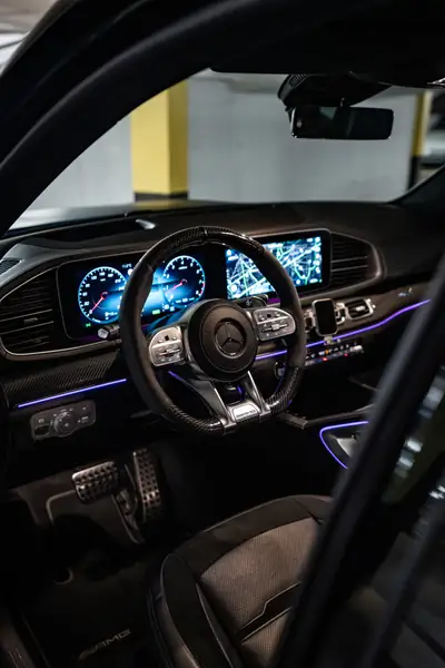 Mercedes-Benz GLS 63 AMG — SUV 7 places haute performance, 612 ch et seulement 85'000 km — Armaturenbrett