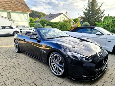 Maserati GranCabrio MC Sport — Cabriolet 450 ch, son exclusif, 31'000 km — exterior view