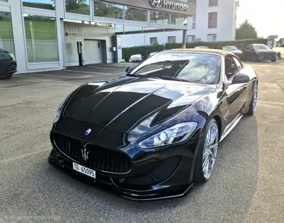 Maserati GranCabrio MC Sport — Cabriolet 450 ch, son exclusif, 31'000 km — Thumbnail 11