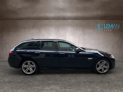 BMW 535d Touring M Sport xDrive — Diesel performant, toit panoramique, équipement premium — intérieur