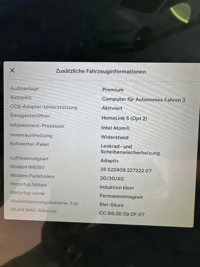 Tesla Model S Raven Long Range 2021 — Berline électrique haute performance, 95000 km — dettaglio