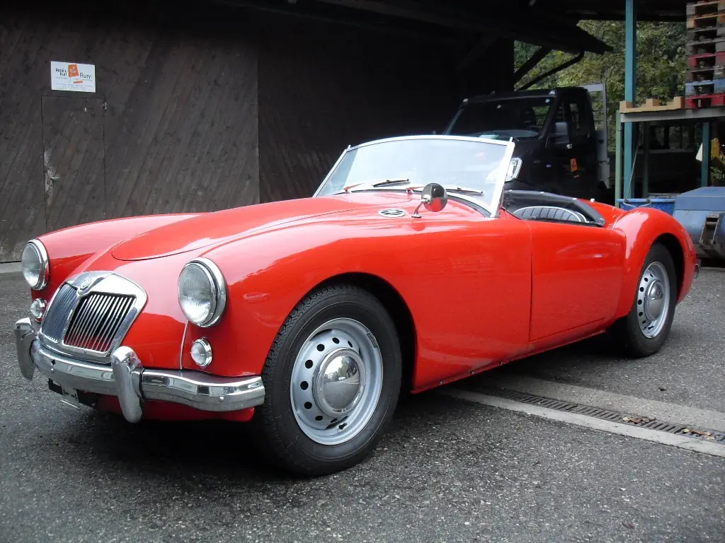 MG MGA 1959 — Cabriolet de légende, châssis d'époque, kilométrage exceptionnel