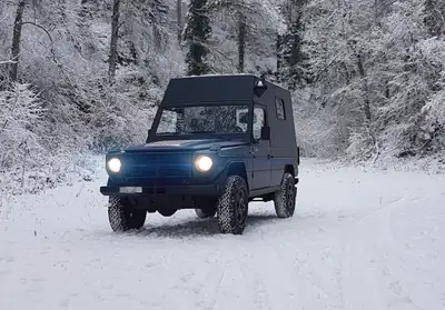 PUCH G 230 GE — Le légendaire tout-terrain suisse, frais du contrôle technique — vista esterna