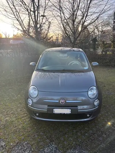 FIAT 500 2012 — Citadine iconique, moteur essence économe et sans sinistre — fianco