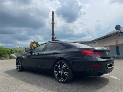 BMW 640i Gran Coupé xDrive — Coupé sport 4 portes, 320 ch, traction intégrale — Heckansicht