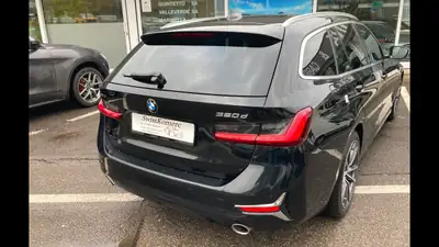 BMW 320d xDrive Touring — Break diesel hybride 48V, 190 ch et transmission intégrale — side view