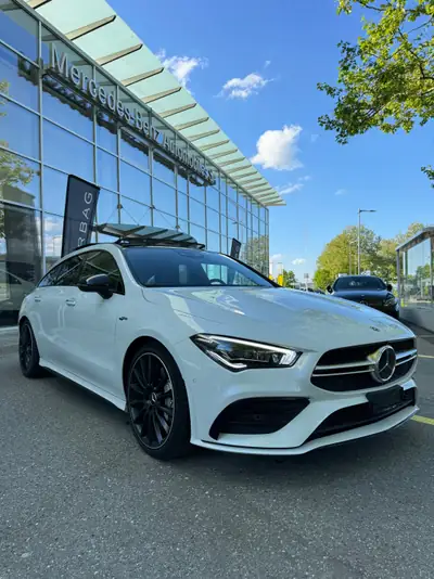 Mercedes-Benz CLA 35 AMG Shooting Brake — Performance 306 ch, 4Matic, 88000 km — côté