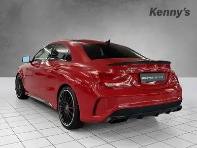 Mercedes-Benz CLA 45 AMG 4Matic — Performance 360 ch et design coupé, 118000 km — Außenansicht