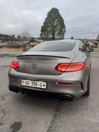 Mercedes-Benz C 43 AMG — Coupé sportif 4Matic, 390 ch de performance pure — rear view