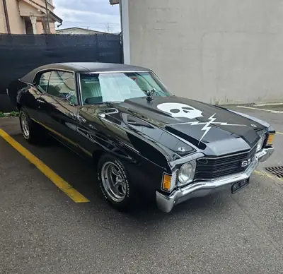 Chevrolet Chevelle SS 454 — Muscle car légendaire de 1972, rare et authentique — fianco
