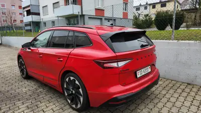 Skoda Enyaq iV 80 — SUV électrique performant, 83'000 km seulement — fianco