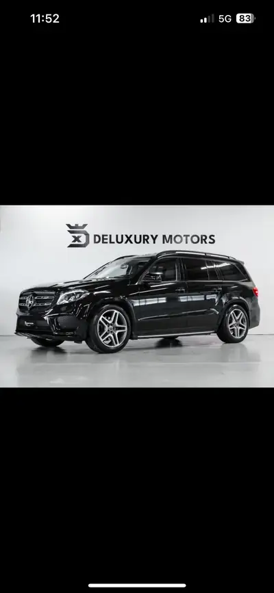 Mercedes-Benz GLS 350 d 4Matic — SUV 7 places diesel, 75'000 km seulement — Außenansicht