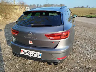 SEAT Leon ST Cupra 370 4Drive — SUV break sportif, 370 ch et transmission intégrale — Innenraum