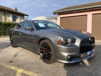 Dodge Charger 2012 — Muscle car américain 482 ch, sans accident — vista posteriore