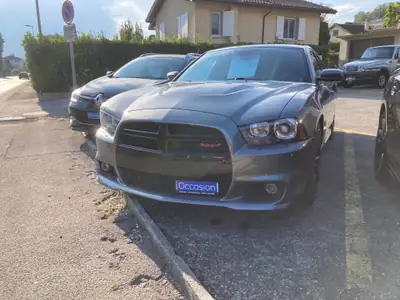 Dodge Charger 2012 — Muscle car américain 482 ch, sans accident — Miniatura 7