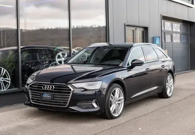 Audi A6 Avant 50 TDI Sport quattro — Break diesel hybride rechargeable, 65'200 km seulement — side view