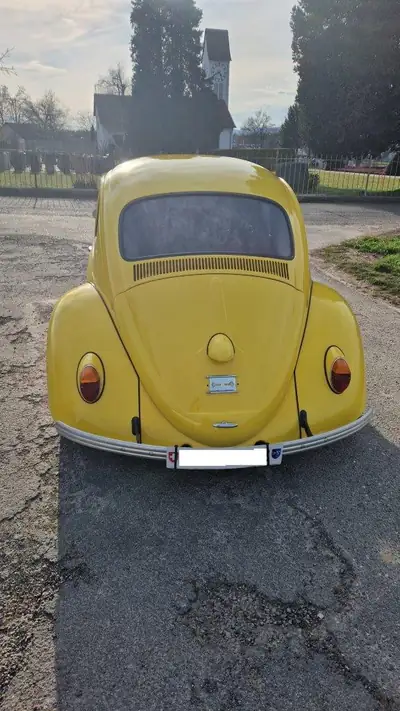 VW Käfer 1835 cm³ — L'icône jaune des années 70, histoire et authenticité — détail