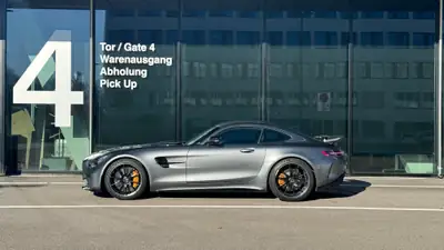 Mercedes-AMG GT R — Coupé sportif 585 ch, moins de 28 000 km — side view
