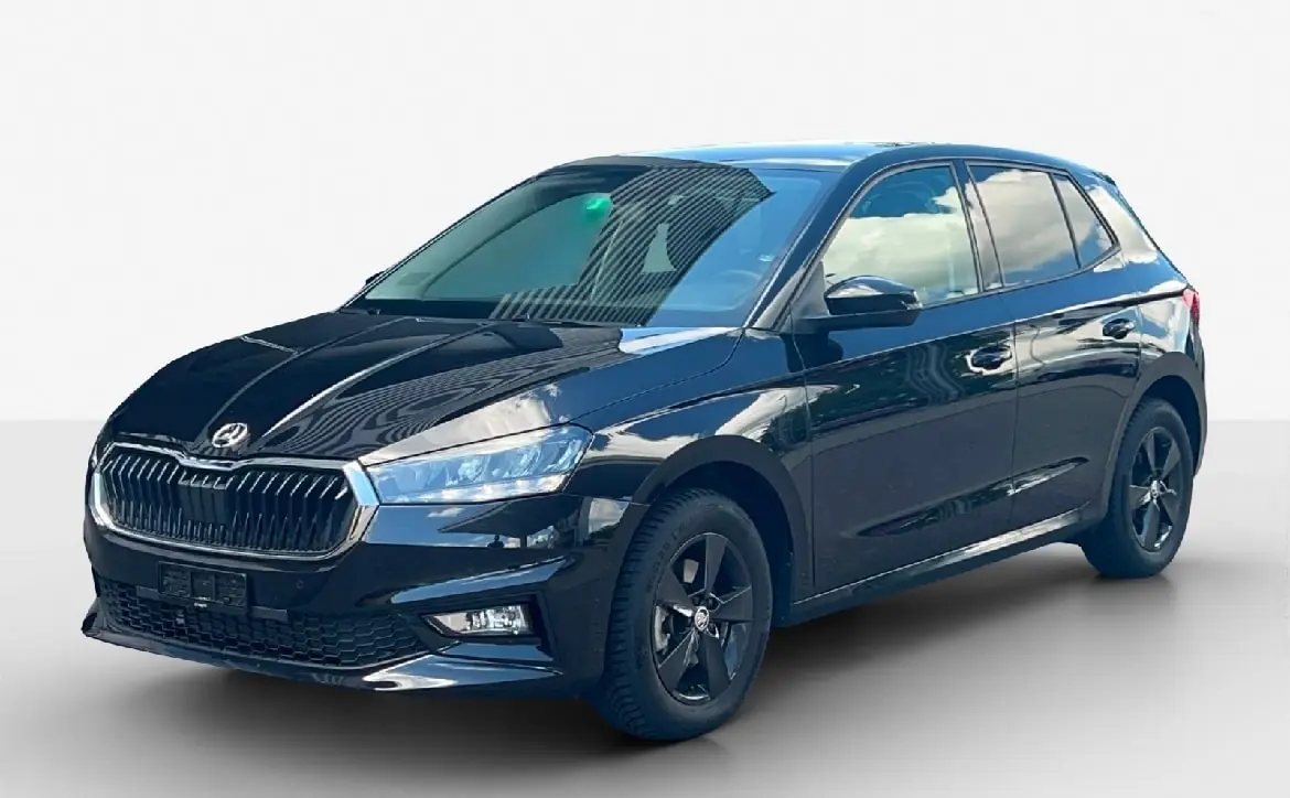 Skoda Fabia 1.0 TSI Ambition — Citadine économe et fiable, 7000 km seulement — vue extérieure