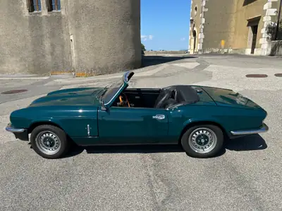 Triumph Spitfire 1973 — Roadster mythique britannique, 59'000 km seulement — côté