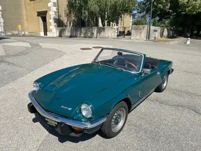 Triumph Spitfire 1973 — Roadster mythique britannique, 59'000 km seulement — intérieur