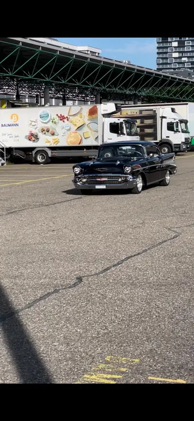 Chevrolet Belair Sport Coupe 1957 — Icône américaine authentique, 29'567 km — Armaturenbrett