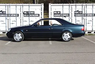 Mercedes-Benz CL 500 — L'icône de luxe des années 90, état impeccable — Heckansicht