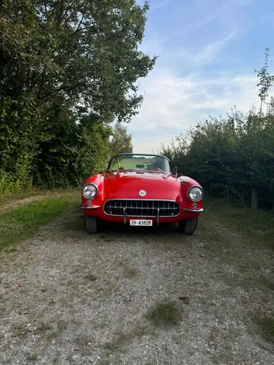 Chevrolet Corvette Cabriolet 1956 — Légende américaine, état impeccable — côté