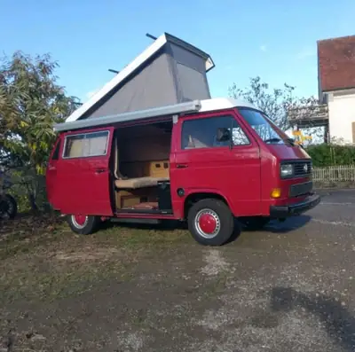 VW T3 Typ 2 Multivan Turbodiesel — Mythique van des années 80, moteur récent — Miniatura 8