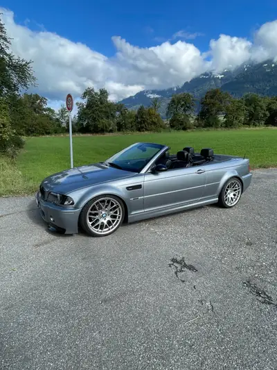 BMW M3 Cabriolet 2003 — Roadster sportif légendaire, moteur 343 ch — Miniatura 8