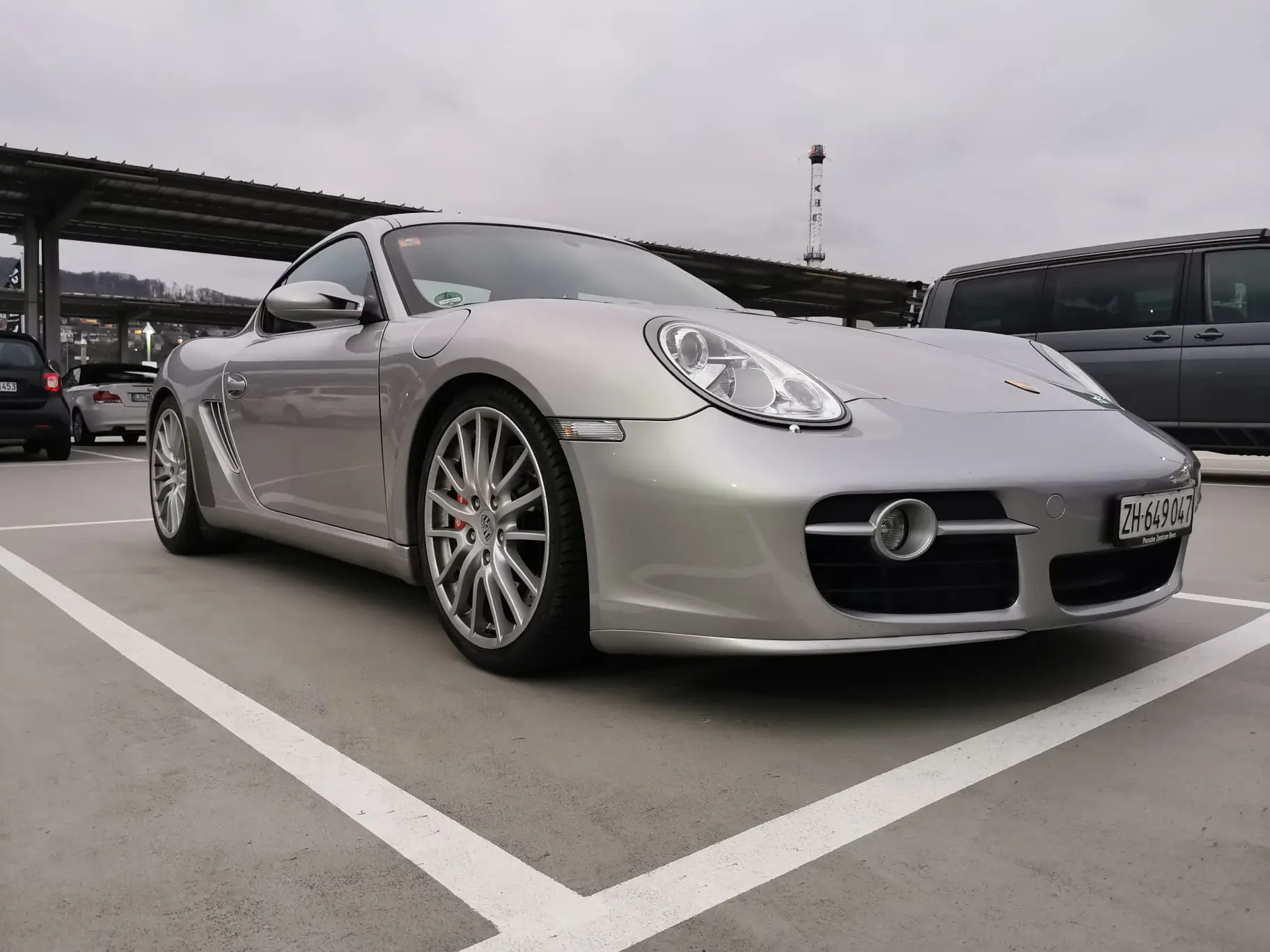 Porsche 718 Cayman SS — Coupé sportif 295 ch, entretien Porsche, faible kilométrage — vista esterna