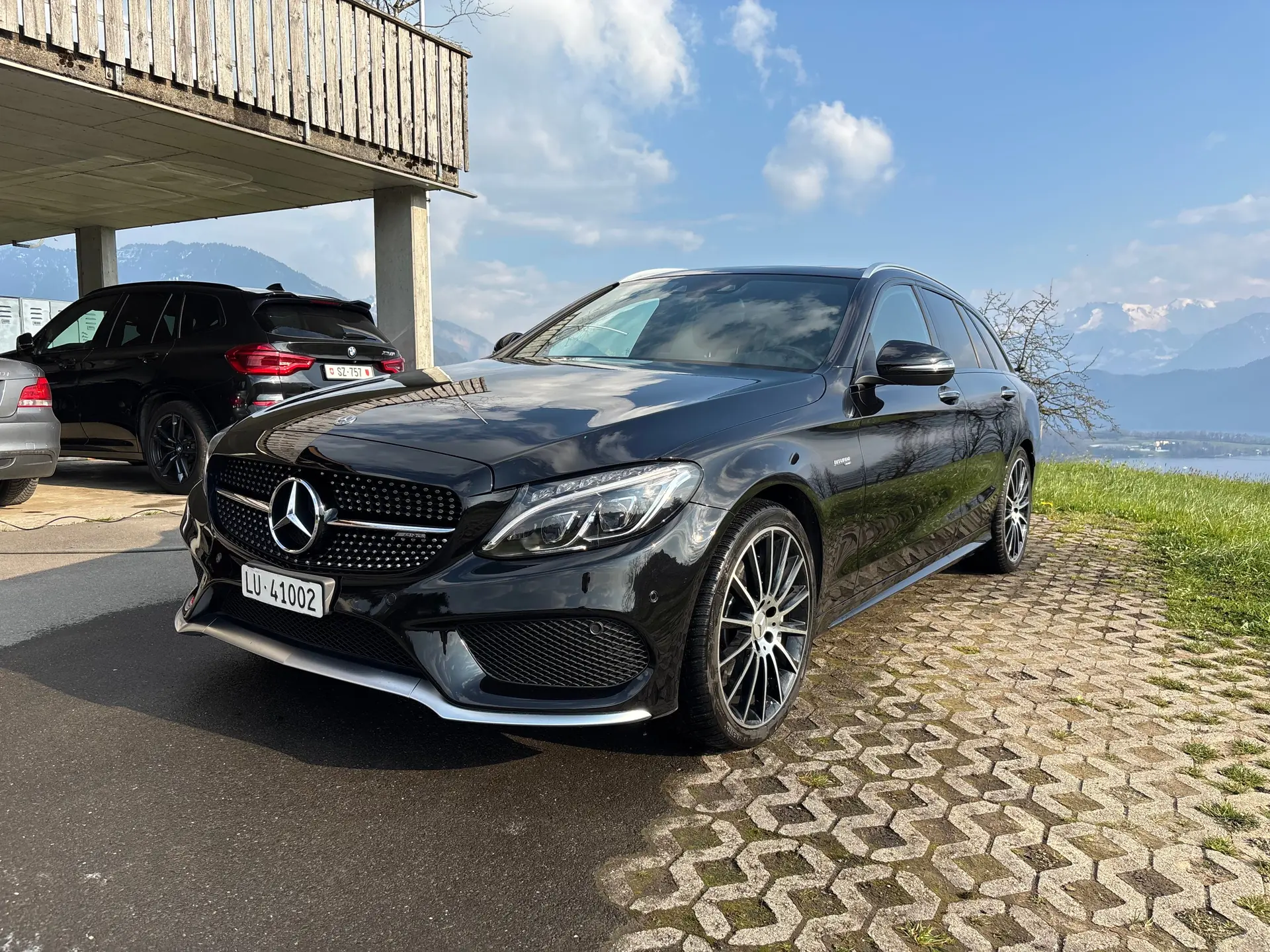 Mercedes-Benz C 43 AMG 4Matic — Break sportif haute performance, 95'000 km seulement — vista esterna