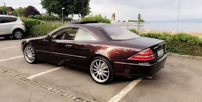 Mercedes-Benz CL 600 — Coupé de prestige, motorisation V12 exceptionnelle — vue extérieure