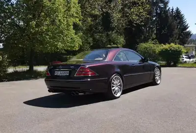 Mercedes-Benz CL 600 — Coupé de prestige, motorisation V12 exceptionnelle — arrière