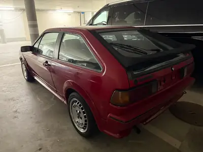 VW Scirocco 1800 Scala 1990 — Coupé sportif rétro, base idéale pour véhicule vétéran — intérieur