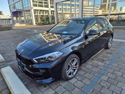 BMW 118i Pure M Sport Steptronic — Compacte sportive, faible kilométrage et équipements M — côté