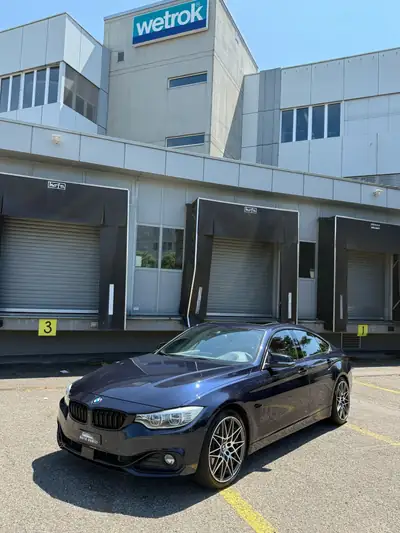 BMW 435i Gran Coupé xDrive — Coupé 4 portes sportif, 306 ch et transmission intégrale — vue extérieure