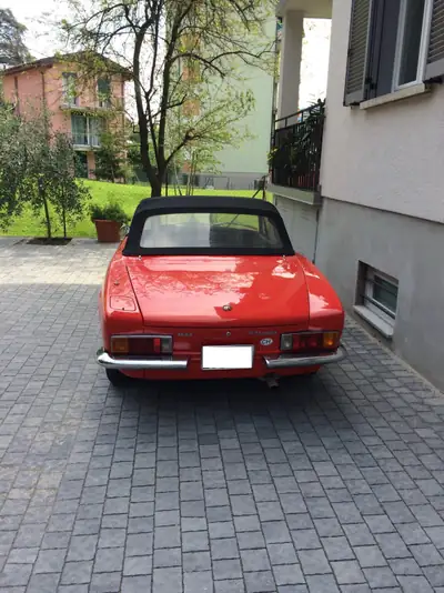 FIAT 124 Spider Sport 1600 — Roadster culte des années 70, rare et authentique — interni