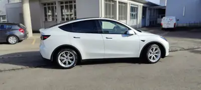 Tesla Model Y Long Range — SUV électrique spacieux, 32 000 km seulement — arrière