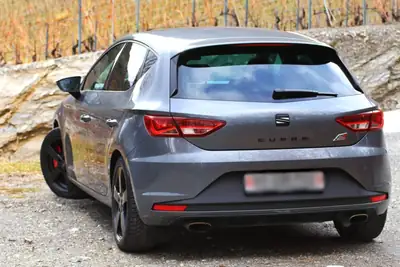 SEAT Leon 2.0 TSI Cupra 280 — Sportive performante, 137'000 km, sans sinistre — rear view