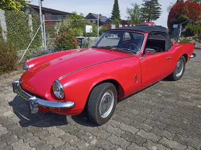 Triumph Spitfire MK3 1969 — Cabriolet anglais de légende, sans accident — Miniature 8