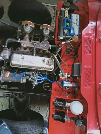 Triumph Spitfire MK3 1969 — Cabriolet anglais de légende, sans accident — Miniature 11