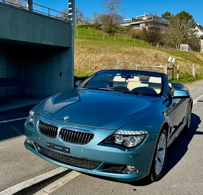 BMW 650i Steptronic — Cabriolet élégant, 367 ch et entretien BMW complet — arrière