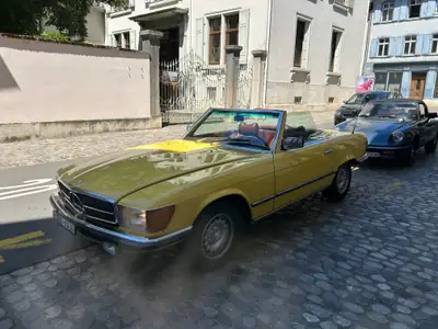 Mercedes-Benz SL 280 R 107 — Chef-d'œuvre cabriolet des années 70, état d'origine exceptionnel — Detail