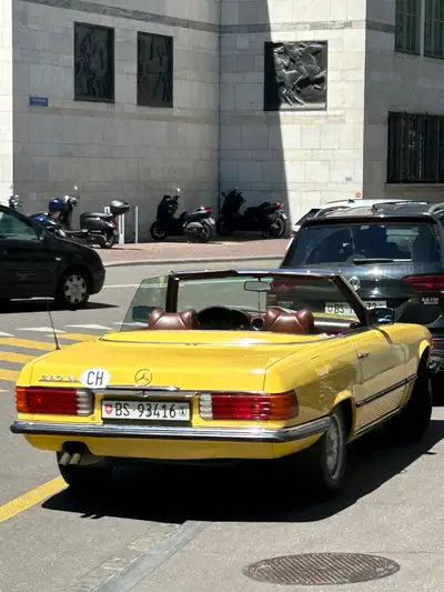 Mercedes-Benz SL 280 R 107 — Chef-d'œuvre cabriolet des années 70, état d'origine exceptionnel — Armaturenbrett
