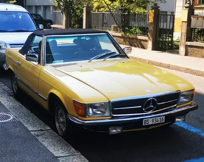 Mercedes-Benz SL 280 R 107 — Chef-d'œuvre cabriolet des années 70, état d'origine exceptionnel — Miniatur 8