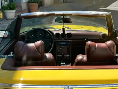 Mercedes-Benz SL 280 R 107 — Chef-d'œuvre cabriolet des années 70, état d'origine exceptionnel — Miniatur 11