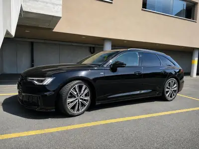 Audi A6 Avant 50 TDI Sport quattro — Break premium hybride diesel, 110'000 km — fianco