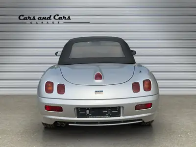 Fiat Barchetta 1.8 — Cabriolet sportif des années 2000, climatisation et contrôle ABS — détail